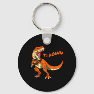 Cleveland-Dinosaurier Tyrannosaurus Rex Fuß Touchd Schlüsselanhänger