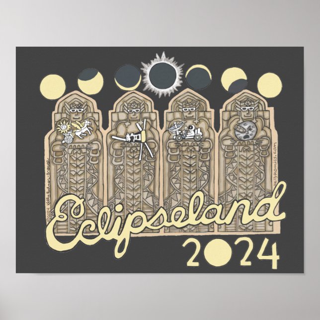 Cleveland Eclipseland Poster (Vorne)