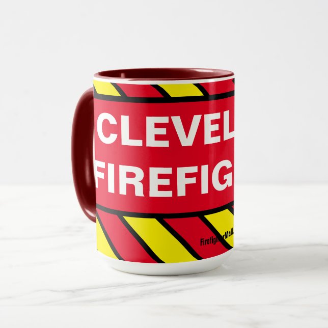 CLEVELAND FIREFIGHER MUG (Devant gauche)