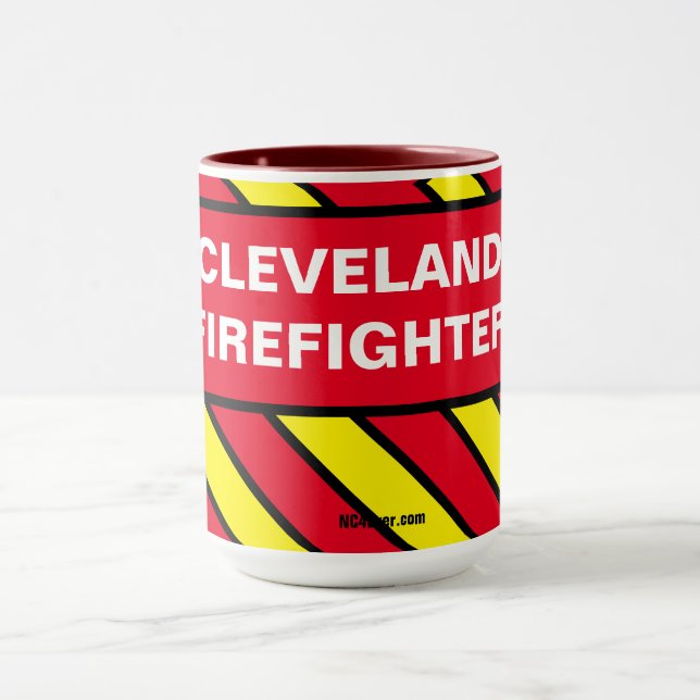 CLEVELAND FIREFIGHTER TASSE (Zentrum)