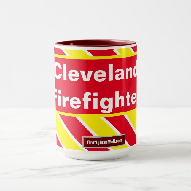 Cleveland Firefighter-Tasse Tasse (Zentrum)