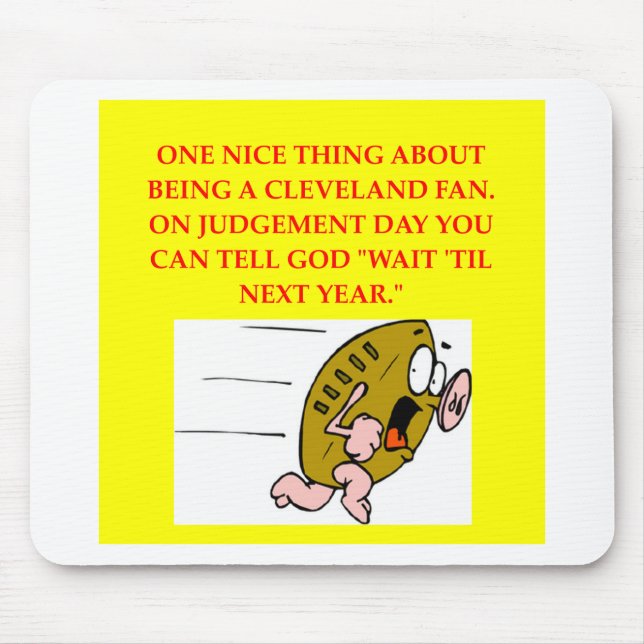 Cleveland-Fußballfan Mousepad (Vorne)