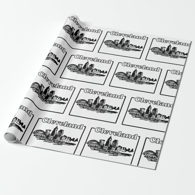 Cleveland Geschenkpapier (Ungerollt)