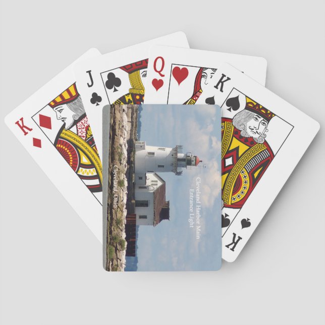 Cleveland Harbour Main Eintrittkarten Spielkarten (Rückseite)