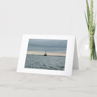 Cleveland-Leisten-Leuchtturm, Bussard-Bucht MA Karte