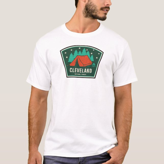 Cleveland National Forest Camping T-Shirt (Vorderseite)