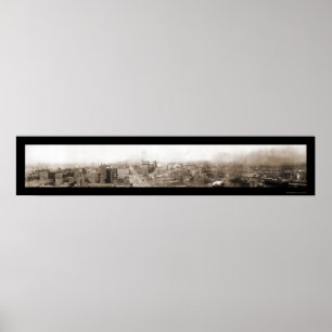 Cleveland, OH Foto 1909 Poster