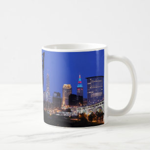 Cleveland OH Riverview Night Mug