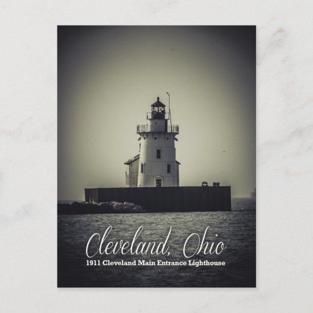 Cleveland, Ohio - 1911 Haupteingang Leuchtturm Postkarte (Vorderseite)