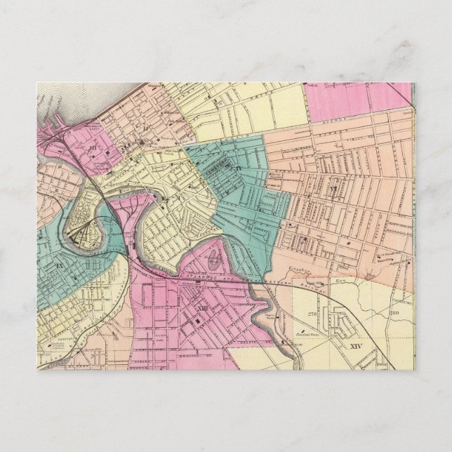 Cleveland, Ohio 2 Postkarte (Vorderseite)