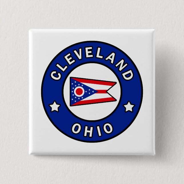 Cleveland Ohio Button (Vorderseite)