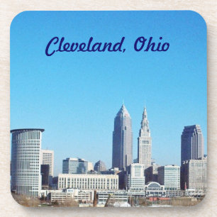 Cleveland, Ohio Cork Back Dessous de verre