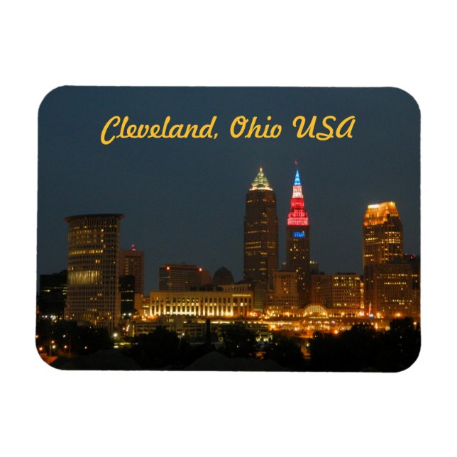 Cleveland, Ohio États-Unis - Magnet photo (Horizontal)