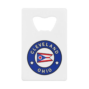 Cleveland Ohio Geldkarten Flaschenöffner