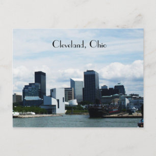 CLEVELAND OHIO, LAKE ERIE SHORE carte postale