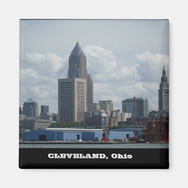 CLEVELAND OHIO-Magnet Magnet (Vorne)
