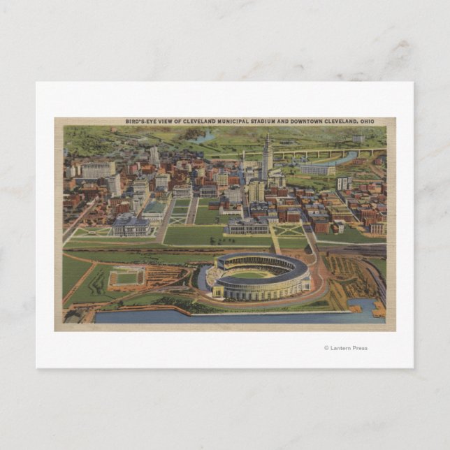 Cleveland, Ohio - Municipal Postkarte (Vorderseite)