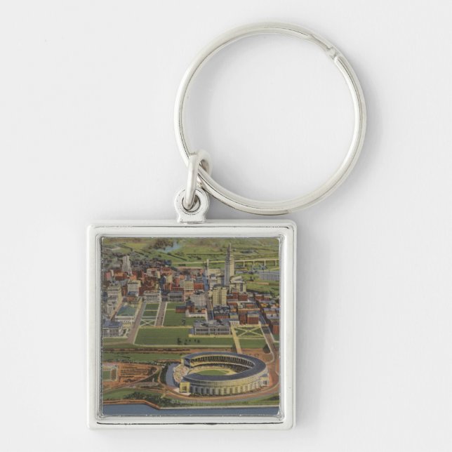 Cleveland, Ohio - Municipal Schlüsselanhänger (Vorne)