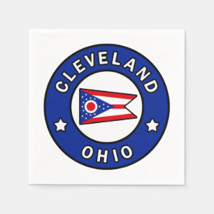 Cleveland Ohio Serviette