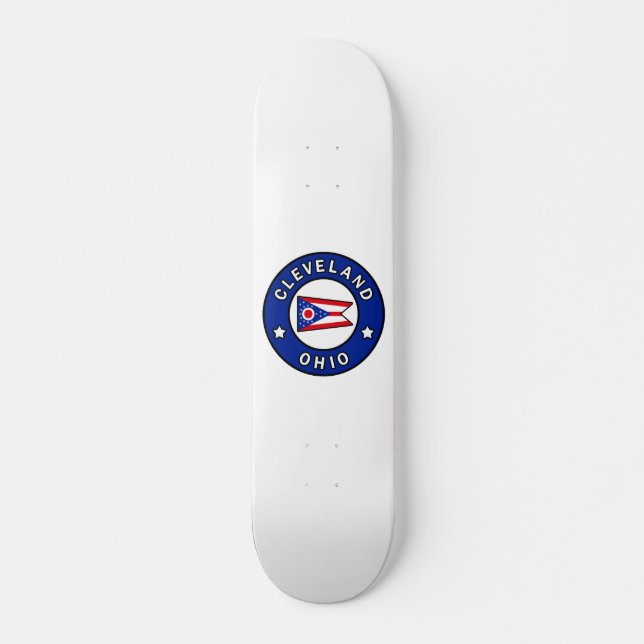 Cleveland Ohio Skateboard (Vorne)