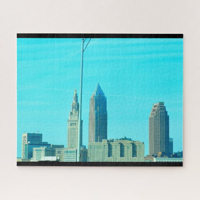 CLEVELAND OHIO SKYLINE (Horizontal)