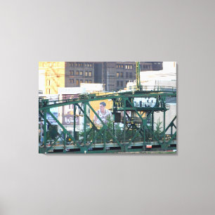 Cleveland Ohio TKO Wrapped Canvas Print Leinwanddruck