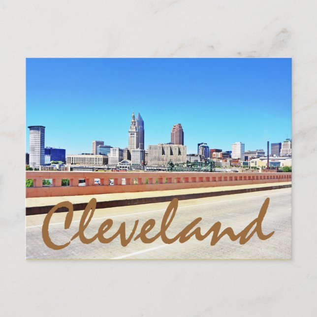 Cleveland, Ohio, USA Postkarte (Vorderseite)