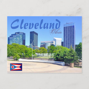 Cleveland, Ohio, USA Postkarte
