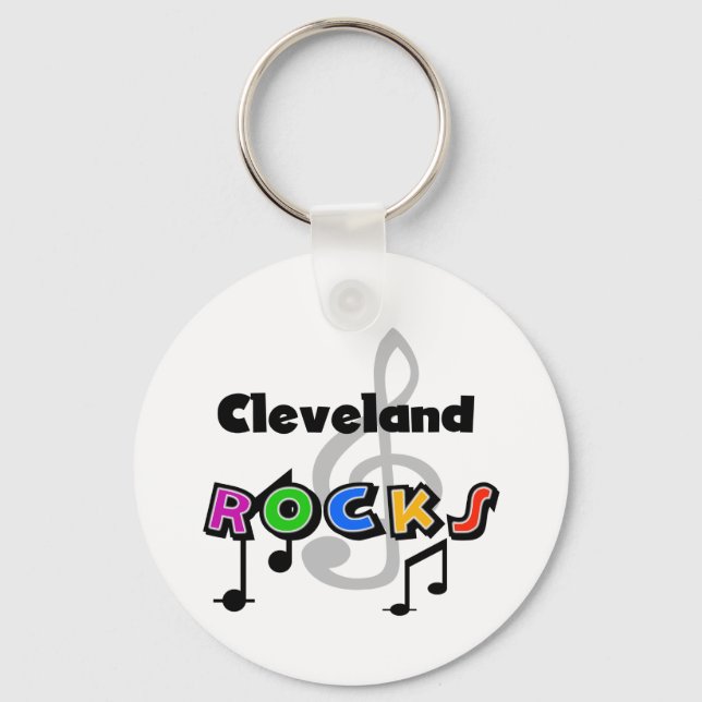 Cleveland Rocks Schlüsselanhänger (Vorderseite)
