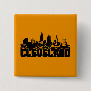 Cleveland-Skyline Button