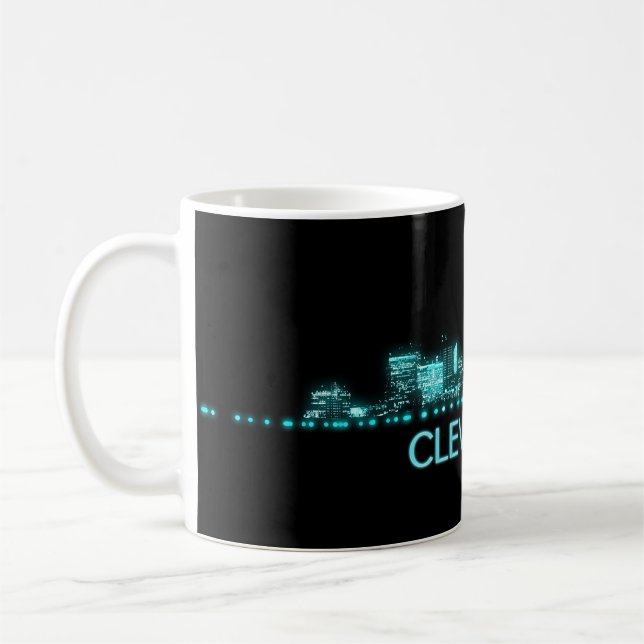 Cleveland Skyline Kaffeetasse (Links)