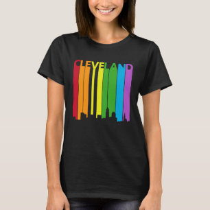 Cleveland Skyline LGBT-Stolz T-Shirt