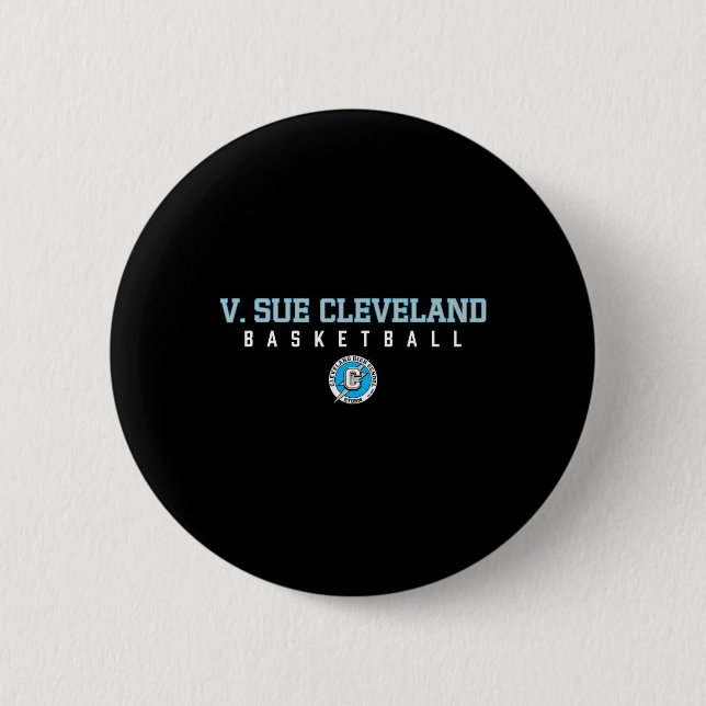 Cleveland Storm Logo Sketll Hs 2 Button (Vorderseite)