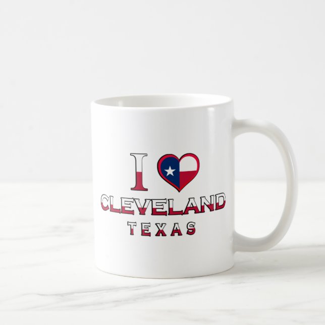 Cleveland, Texas Kaffeetasse (Rechts)