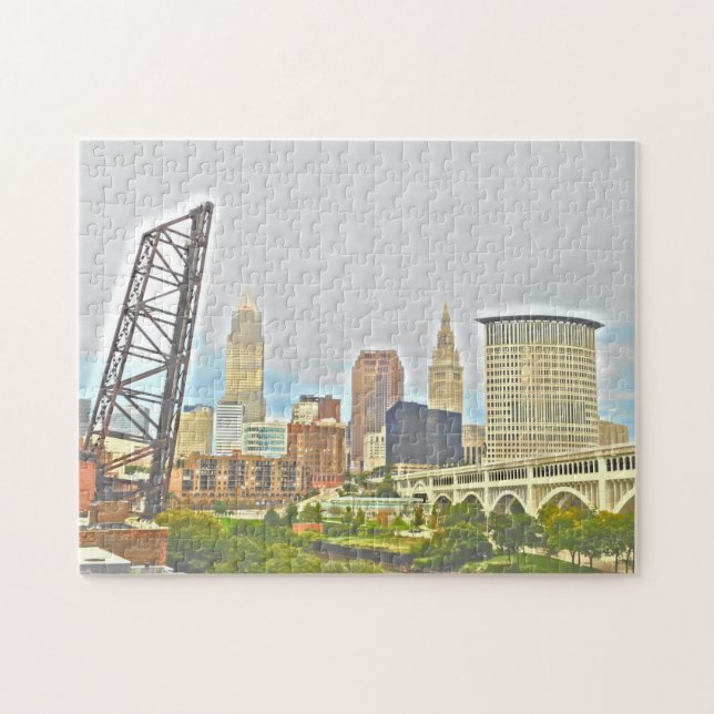 Cleveland True Colors Skyline (Horizontal)