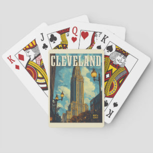 Cleveland Vintage Reise Spielkarten