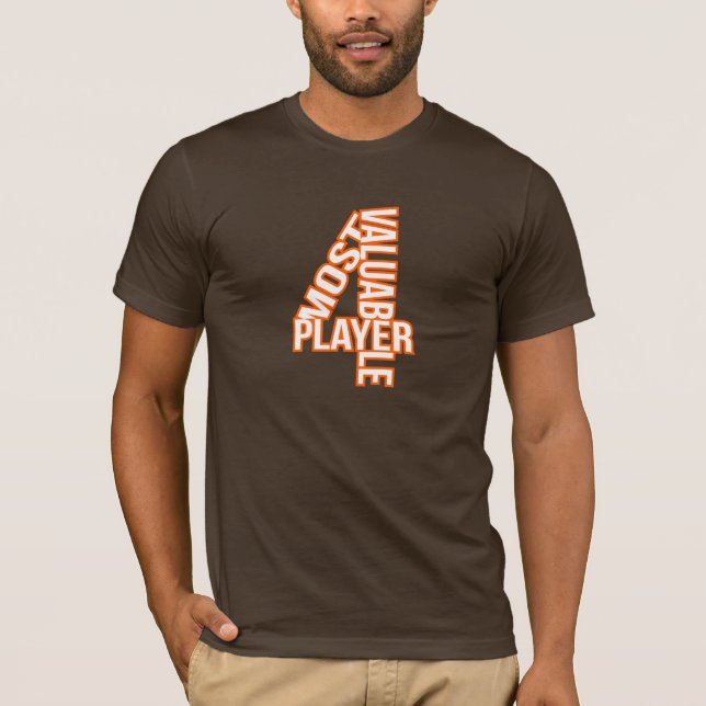 Clevelands wertvollster Spieler T-Shirt (Vorderseite)