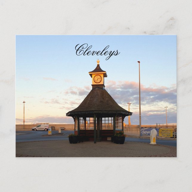 Cleveleys Postcard Postkarte (Vorderseite)