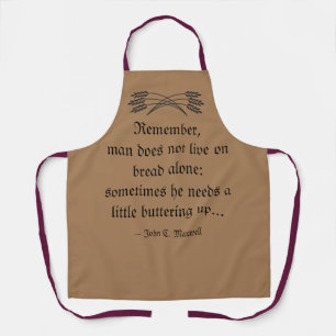 Clever Baker's Citation : Tablier d'impression tou