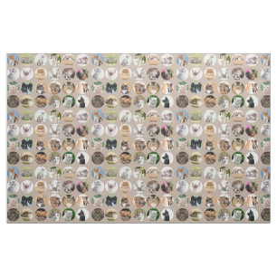 Clever Cats Fabric Stoff