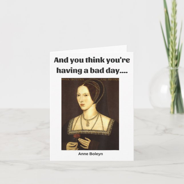 Clever Creations Blue Uni-adults Modern Round Coll Karte (Vorderseite)