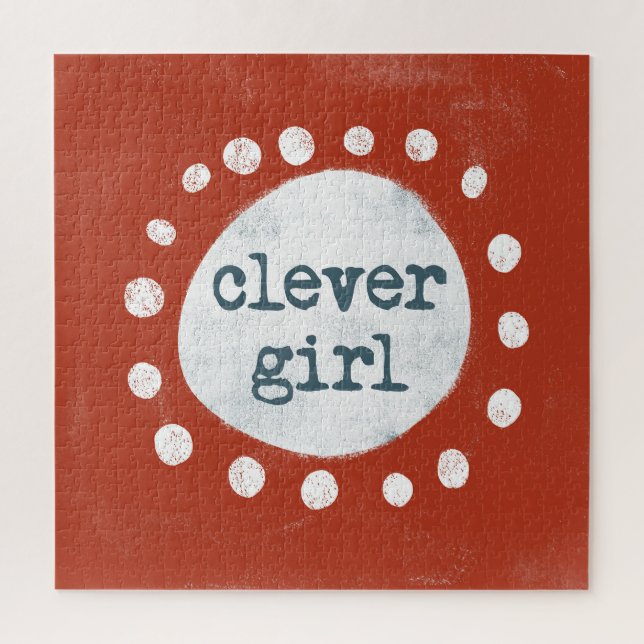Clever Girl Jigsaw Puzzle (Vertikal)