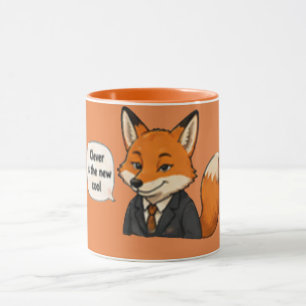 Clever ist das neue Cool ☕ Lustiger Spruch für Kaf Tasse