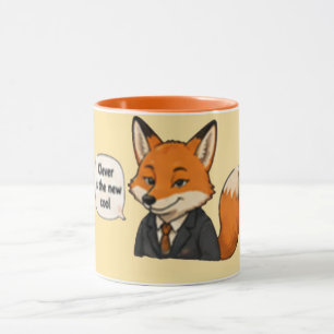 Clever ist das neue Cool ☕ Lustiger Spruch für Kaf Tasse