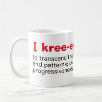 Clever [ kree-ey-tiv-i-tee] Kaffee-Tasse