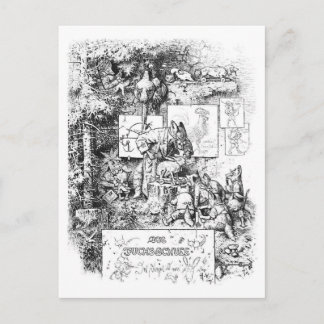 Clever Mr. Fox Postcard Postkarte