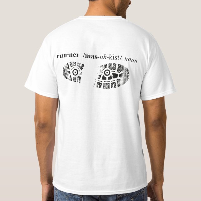 Clever Runner oder Race Shirt (Rückseite)