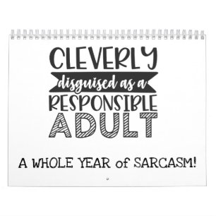 Cleverly verschleiert als Erwachsene Kalender