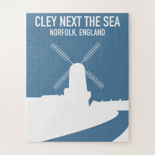 Cley next the Sea Reiseposter im Vintage-Stil