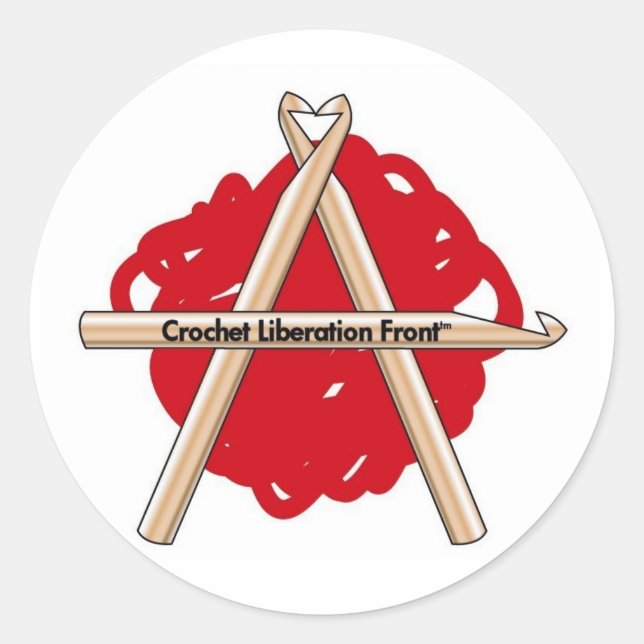 CLF-Sticker Runder Aufkleber (Vorderseite)